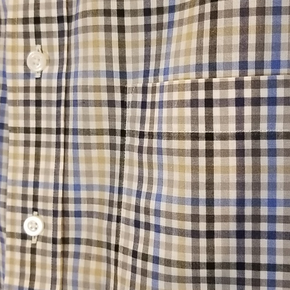 Daniel Cremieux Gingham Button Down, L - image 3